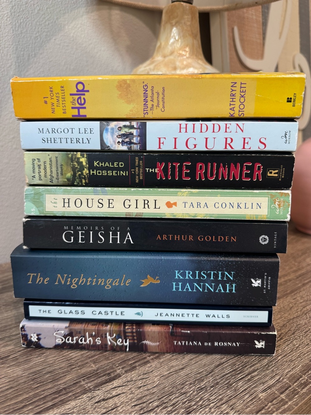 Bestselling Book Lot to Screen Novels The Help Nightingale Glass Castle GUC - Picture 2 of 5